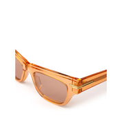 Solglasögon i orange acetat