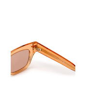 Solglasögon i orange acetat