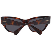 Max Mara Brown Plastic Cat Eye Sunglasses