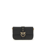 Black Calf Leather Bos Taurus Shoulder Bag