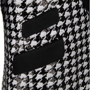 Svart polyesterblazer