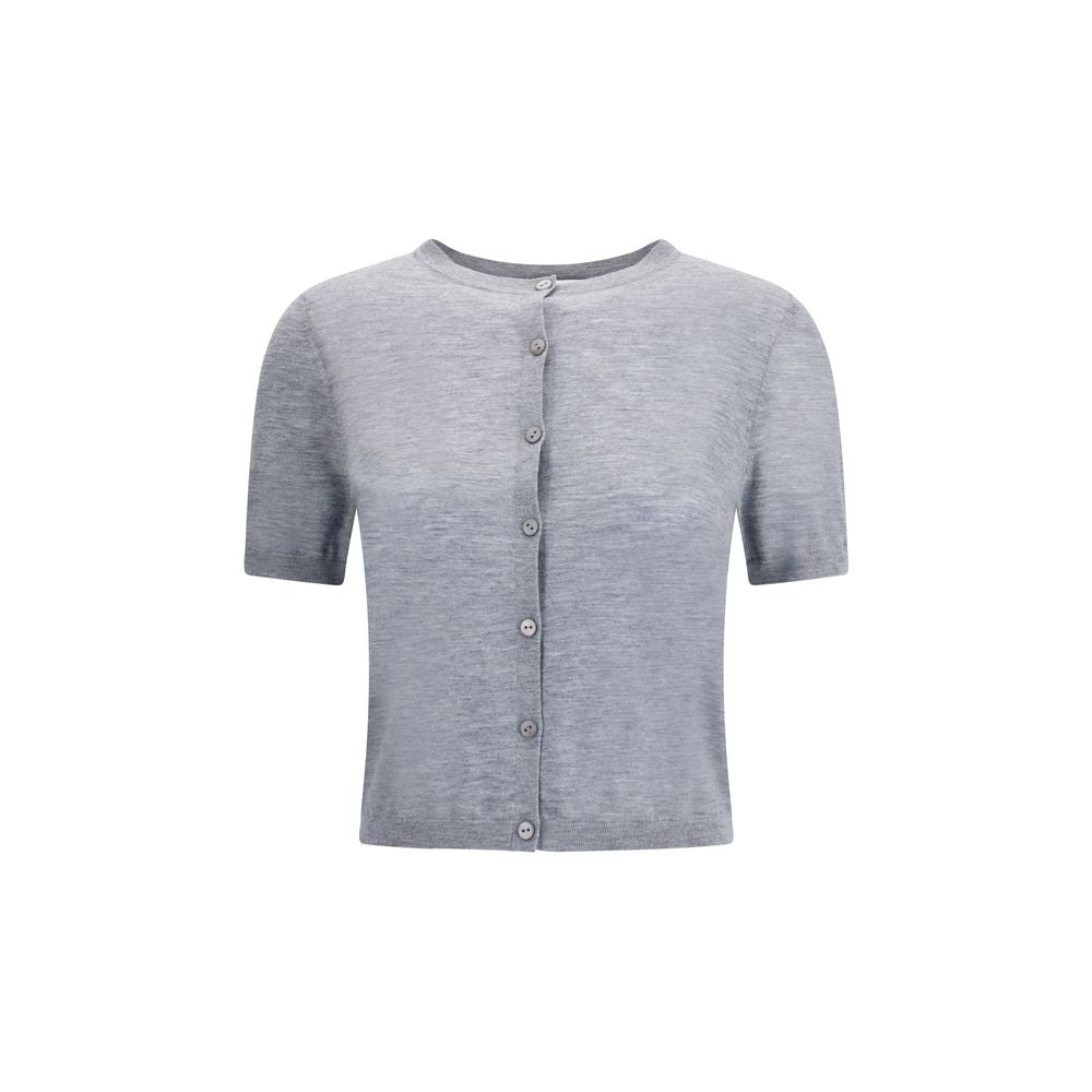 Grå Kashmir Cardigan
