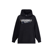 Gauzy fabric Hoodie with givenchy tape