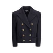 Wool Double-breasted Coat