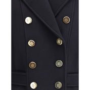 Wool Double-breasted Coat