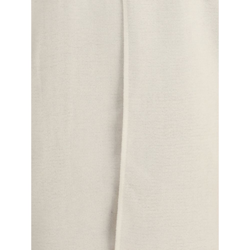 Rick Owens Off-white Camel Hair Coat