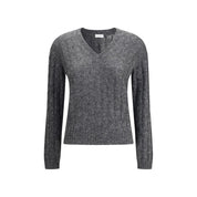 Dazzling Cable's Sweater in Mohair, cotton and wool
