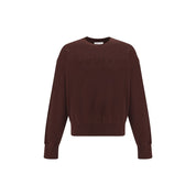 Brown Cotton Sweatshirt