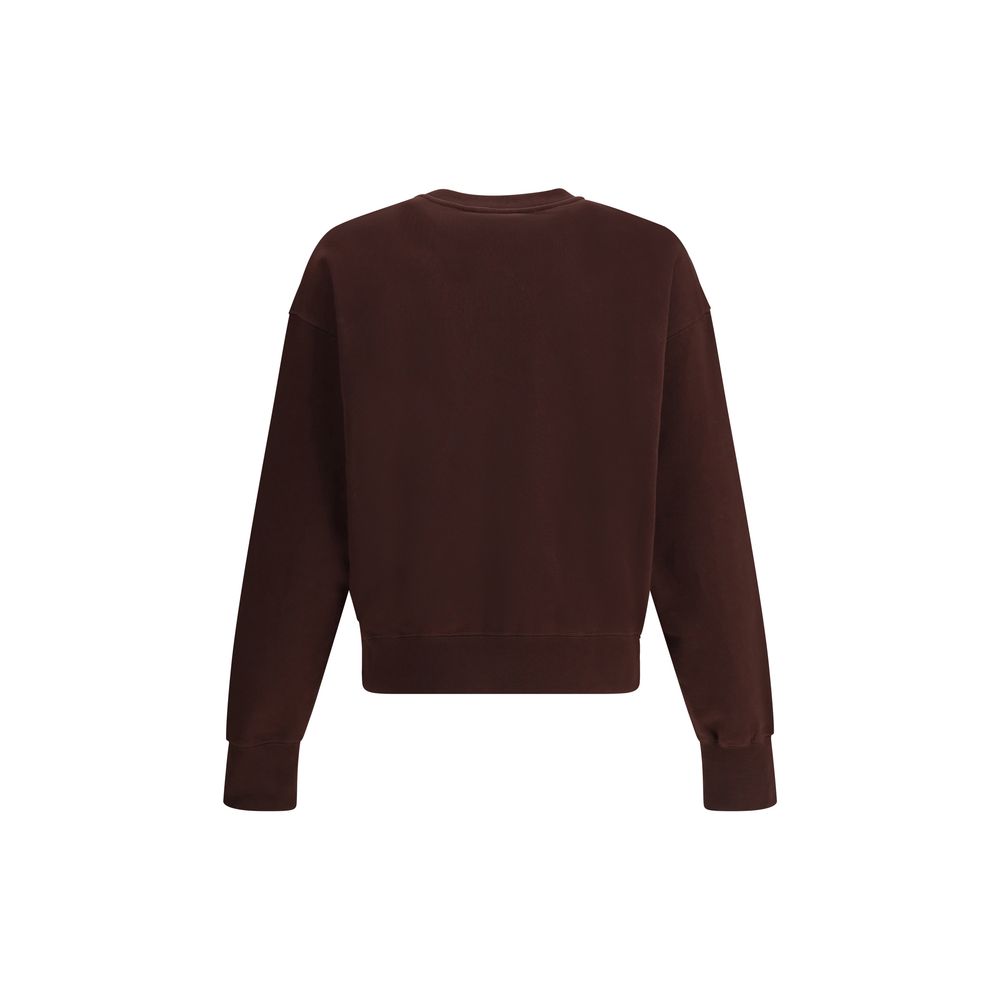 Brown Cotton Sweatshirt