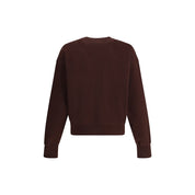 Brown Cotton Sweatshirt