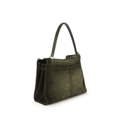 Green Calf Leather Bos Taurus Shoulder Bag