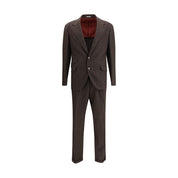 Brown Wool Two-Piece Suit