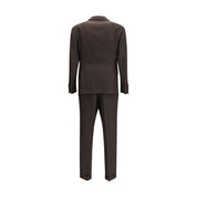 Brown Wool Two-Piece Suit