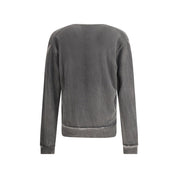 Gray Linen Sweatshirt
