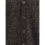 Brown Wool Cardigan