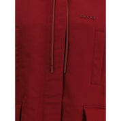 Bordeaux Polyester Shell Jacket