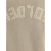 Beige Cotton Sweatshirt