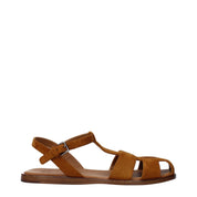 Church's Brown Suede Flat Sandals