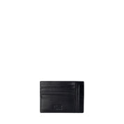Gray Leather Cardholder
