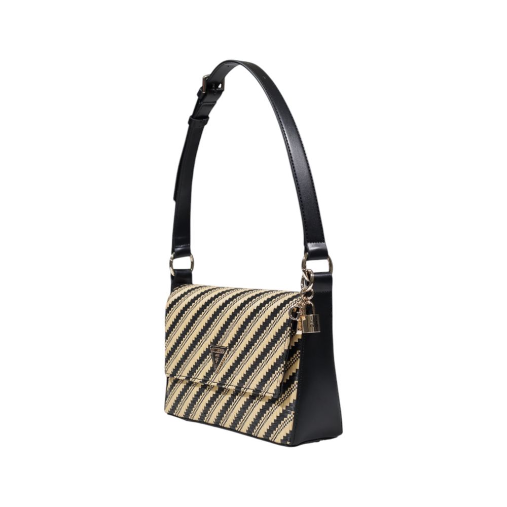 Guess Black Polypropylene Crossbody Bag