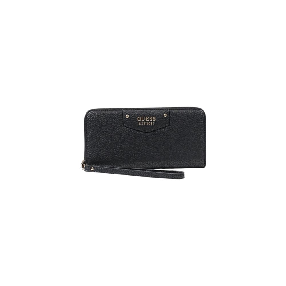 Guess Black Polyurethane Wallet