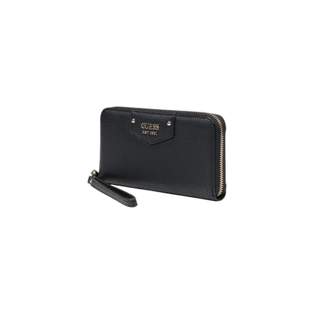 Guess Black Polyurethane Wallet