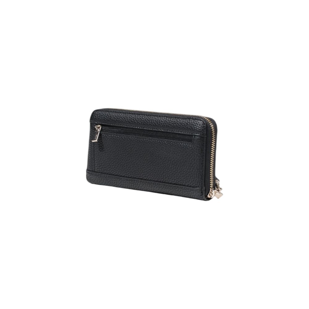 Guess Black Polyurethane Wallet