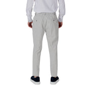 Gray Polyester Pant