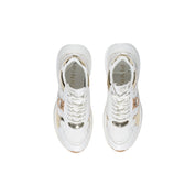 Vit lädersneaker