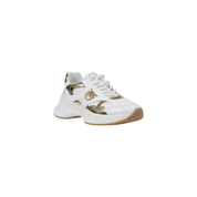 Vit lädersneaker