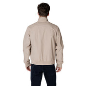Beige jackor och kappor i polyamid