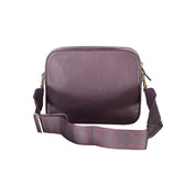 Coccinelle Purple Leather Mini Tebe Bag