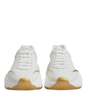 White Gold Daymaster Low Top Sneakers Shoes