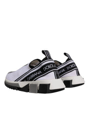 Black White Slip On Sorrento Sneakers Shoes