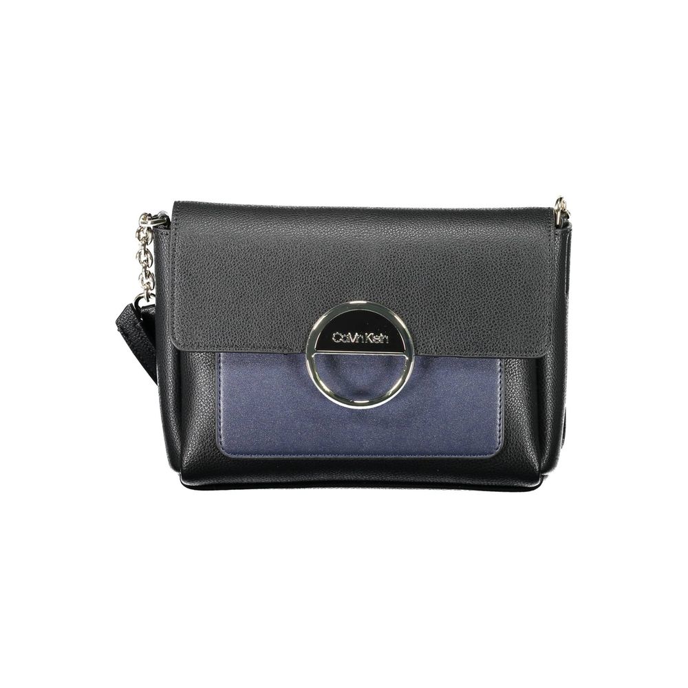 Calvin Klein Nero Polyurethane Shoulder Bag