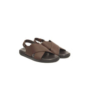 Cerruti 1881 Brown Cowhide Sandals