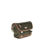 Green Recycled Polyamide Shoulder Bag