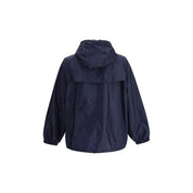 Blue Recycled Polyamide Shell Jacket