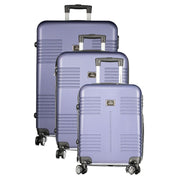 Laura Biagiotti Blue Polyurethane Travel Bag Set