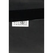 Svart läderhandväska i kalvskinn, Bos Taurus