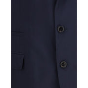 Blue Wool Blazer