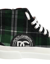 Multicolor DG Logo Men High Top Sneakers Shoes