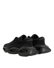Black Lace Up Wave Low Top Men Sneaker Shoes