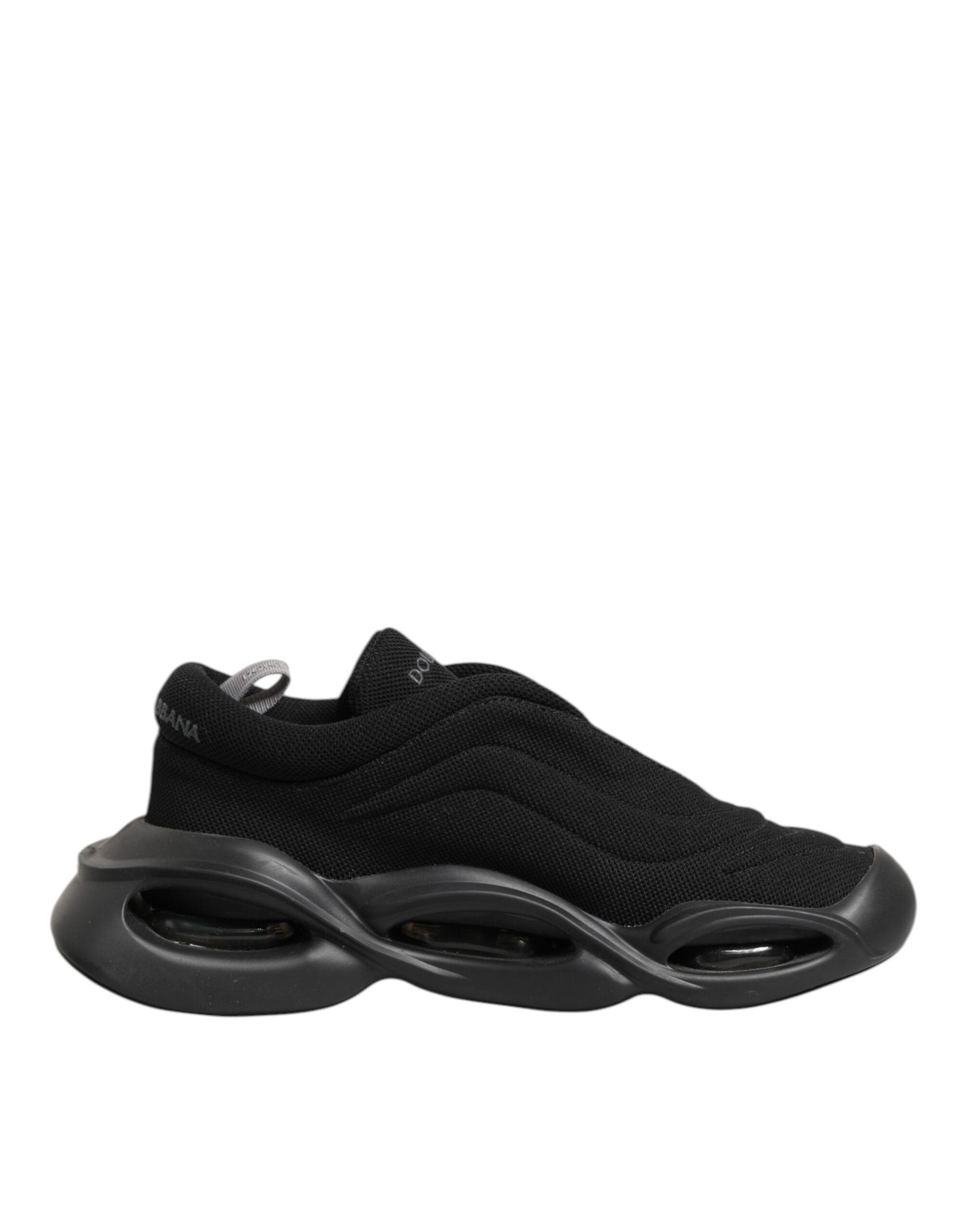 Dolce & Gabbana Black Synthetic Low Top Sneakers