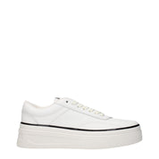 Jil Sander White Leather Sneakers