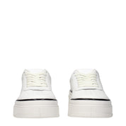Jil Sander White Leather Sneakers