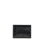 Bos Taurus plånbok i svart kalvskinn