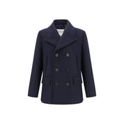 Blue Wool Coat