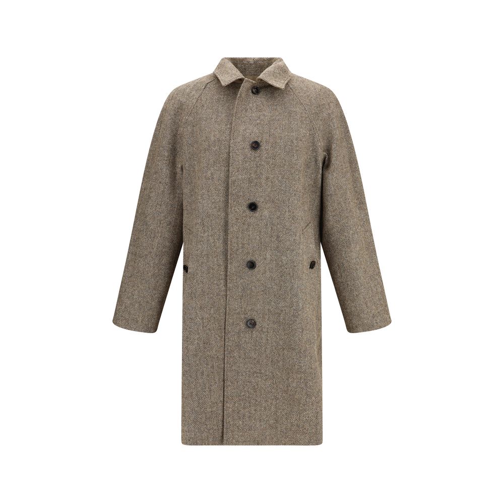 Brown Cotton Coat