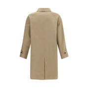 Brown Cotton Coat
